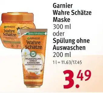 Rossmann Garnier wahre schätze Angebot