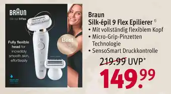 Rossmann Braun silk-épil 9 flex epilierer Angebot