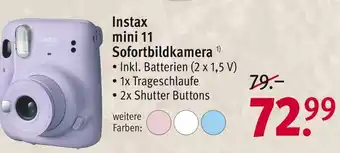 Rossmann Instax mini 11 sofortbildkamera Angebot