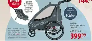 Rossmann Qeridoo kindersportwagen „qupa 2“ Angebot