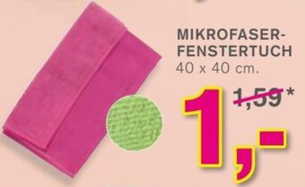 KODi Mikrofaser Fenstertuch 40 x 40 cm Angebot
