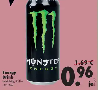 Mäc Geiz Monster Energy Drink 0,5 Liter Angebot