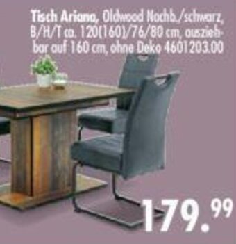 Möbel Boss Tisch Ariana Angebot