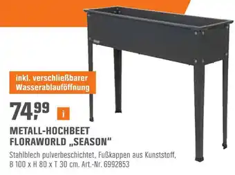 OBI Metall-hochbeet floraworld „season“ Angebot