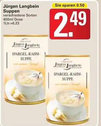 WEZ Jürgen Langbein Suppen 400ml Dose Angebot