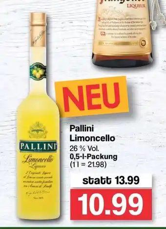 Famila Nord West Pallini Limoncello 0.5L Angebot