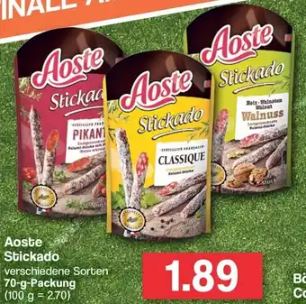 Famila Nord West Aoste Stickado 70g Angebot