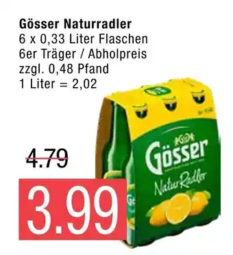 Marktkauf Gosser Naturradler 6*330 ml Angebot