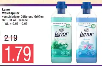 Marktkauf Lenor Weichspuler 32-38wl Angebot