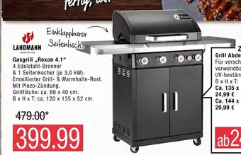 Marktkauf Landmann Gasgrill Rexon 4.1 Angebot