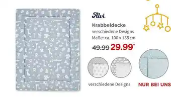 BabyOne Alvi Krabbeldecke Angebot