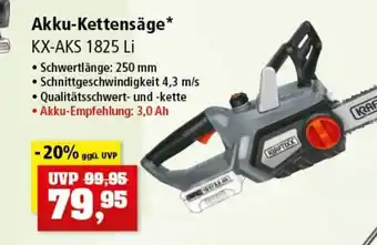 Thomas Philipps Akkku-kettensäge Kx-aks 1825 Li Angebot