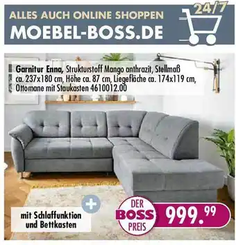 Möbel Boss Garnitur Enna Angebot