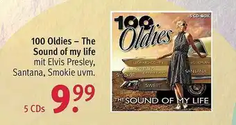 Rossmann 100 Oldies - The Sound Of My Life 5 Cds Angebot