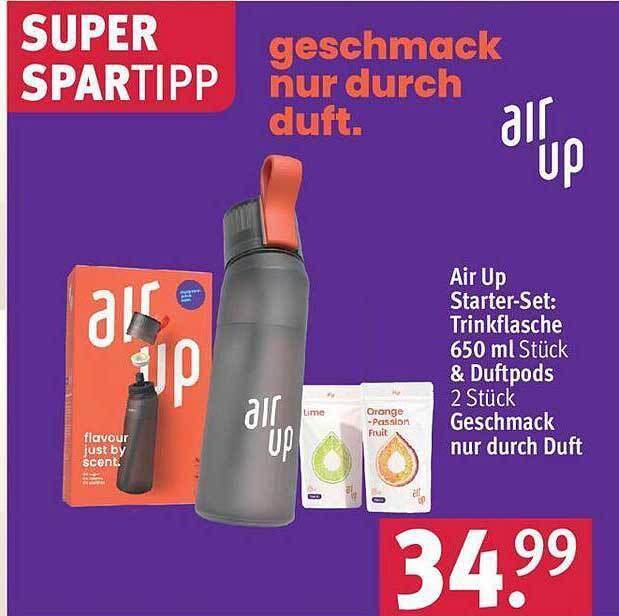 Air Up Starker-set: Trinkflasche & Duftpods Angebot bei Rossmann