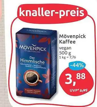 Budni Mövenpick Kaffee Vegan Angebot