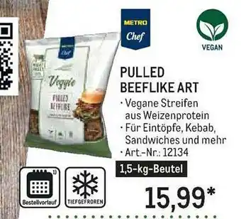 METRO Pulled Beeflike Art Angebot