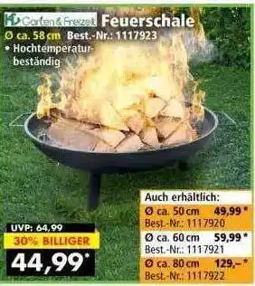 Norma24 Garten & Freizeit Feuerschale Angebot