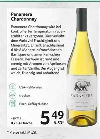 Selgros Panamera Chardonnay Angebot