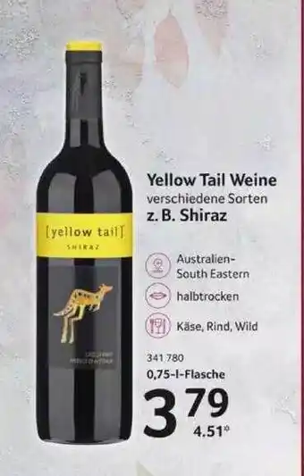 Selgros Yellow Tail Weine Angebot