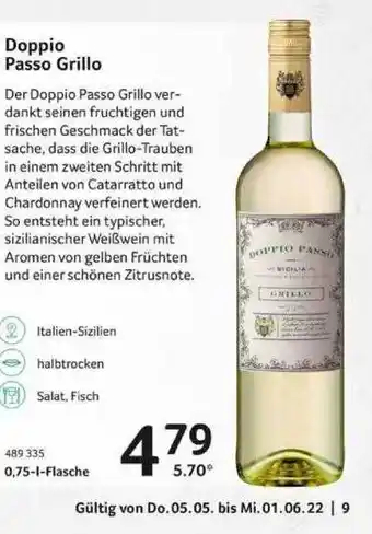 Selgros Doppio Passo Grillo Angebot