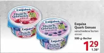 Selgros Exquisa Quark Genuss Angebot