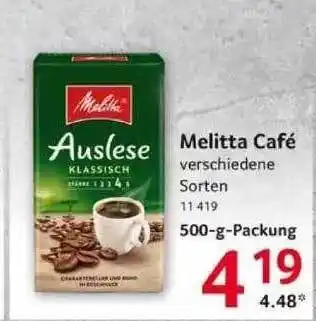 Selgros Melitta Café Angebot