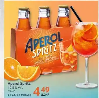 Selgros Aperol Spritz Angebot