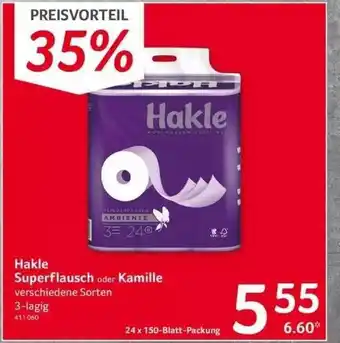 Selgros Hakle Superflausch Oder Kamille Angebot