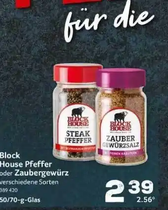 Selgros Block House Pfeffer Oder Zaubergewürz Angebot