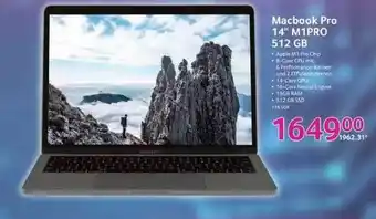 Selgros Macbook Pro 14 Angebot