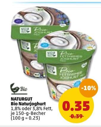 PENNY Naturgut bio naturjoghurt Angebot