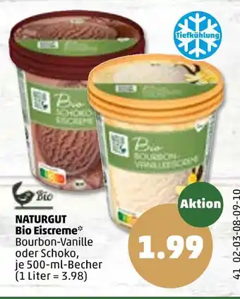 PENNY Naturgut bio eiscreme Angebot