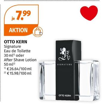 Müller Otto kern signature eau de toilette oder after shave lotion Angebot