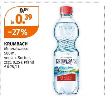 Müller Krumbach mineralwasser Angebot