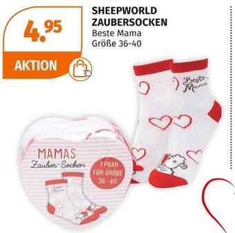 Müller Sheepworld zaubersocken Angebot