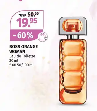 Müller Boss orange woman Angebot