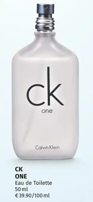 Müller Ck one eau de toilette Angebot