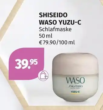 Müller Shiseido waso yuzu-c Angebot