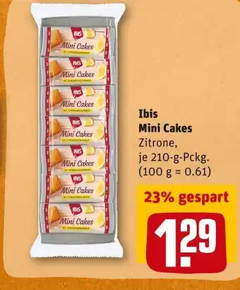 REWE Ibis mini cakes Angebot