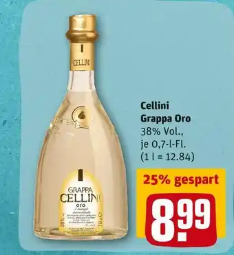REWE Cellini grappa oro Angebot