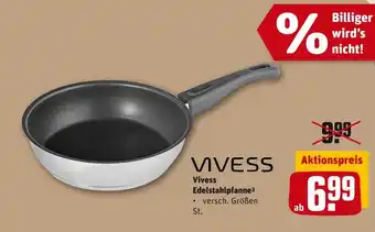 REWE Vivess edelstahlpfanne Angebot