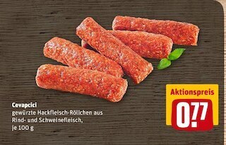 REWE Cevapcici Angebot