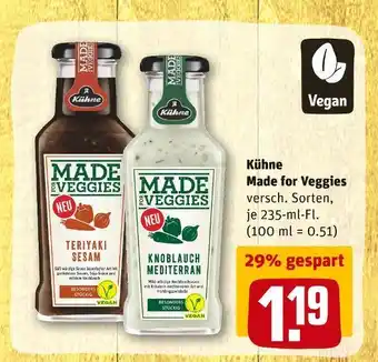 REWE Kühne made for veggies Angebot