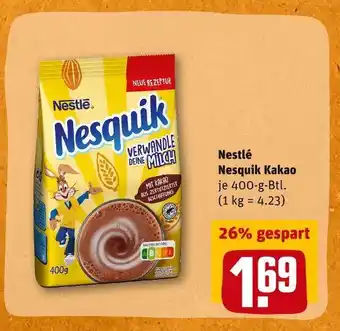 REWE Nestlé nesquik kakao Angebot