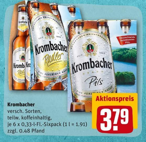 Spannende Rewe Krombacher Angebot Bilder