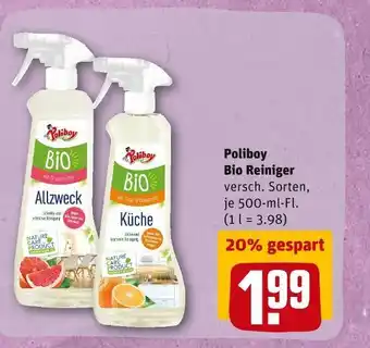 REWE Poliboy bio reiniger Angebot