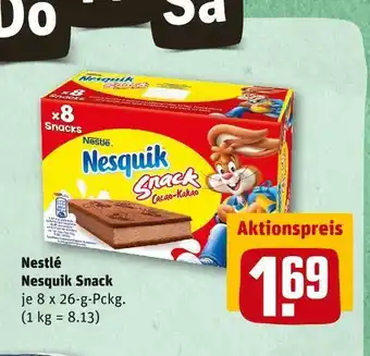 REWE Nestlé nesquik snack Angebot