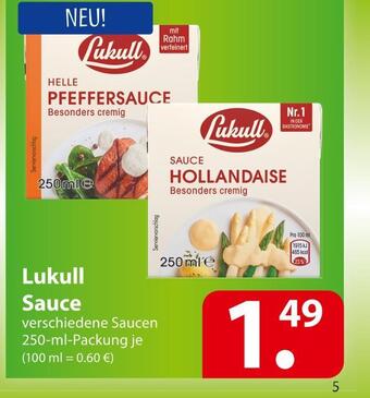 Famila Nord Ost Lukull sauce Angebot