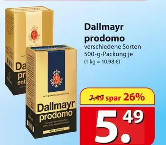 Famila Nord Ost Dallmayr prodomo kaffee Angebot